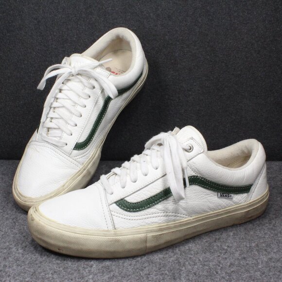 Share Vans X Only NY Shoes White Leather Sneakers Casual Skate Old Skool Men Siz - Picture 1 of 13